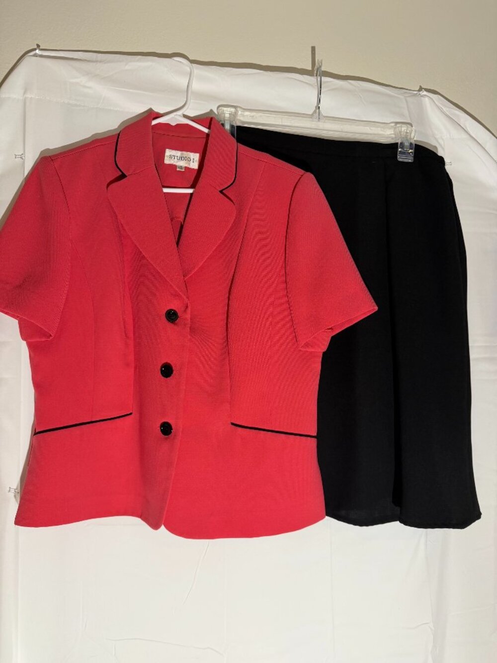 Womens Suit, Top with Skirt